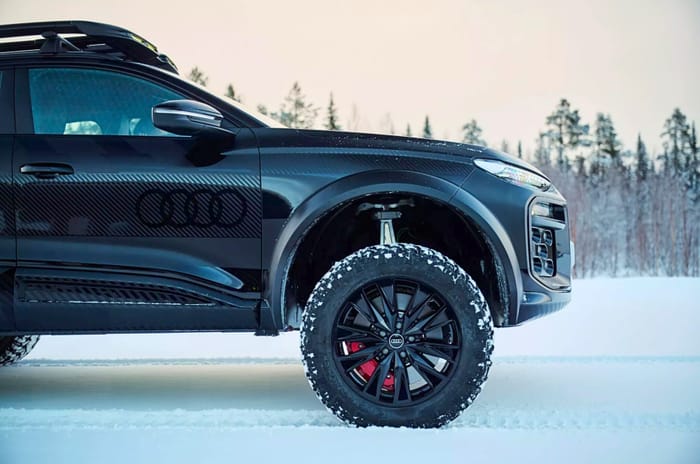 Audi Q6 e-tron offroad concept revealed with portal axles